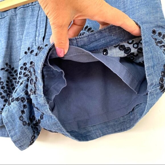 LOFT The  Riviera Short with eyelets design, 💯 cotton, petite - Picture 8 of 12